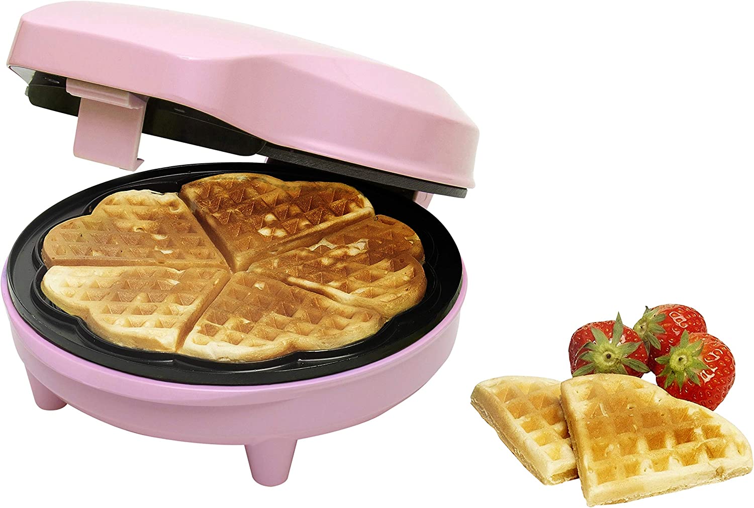 Gaufrier En Alliage D'Aluminium Topyond - Antiadhésif, Pour Gaufres Et Crêpes Maison